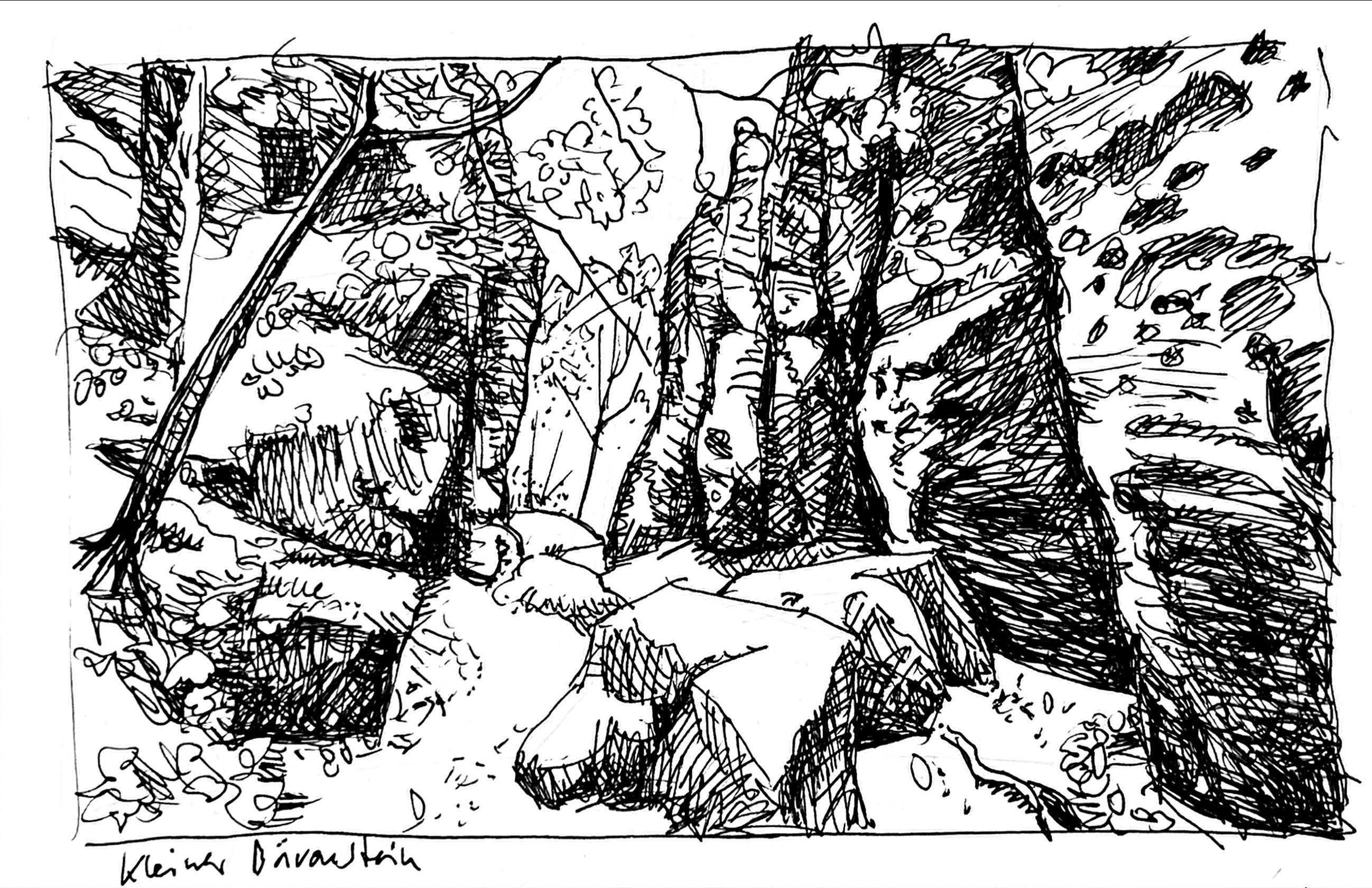 Elbsandsteingebirge - Am kleinen Bärenstein