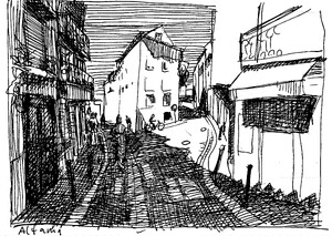 Skizzenbuch Portugal